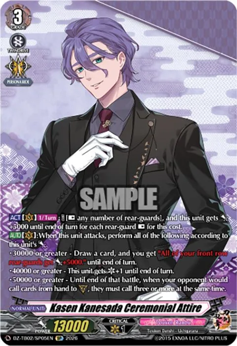 Kasen Kanesada Ceremonial Attire [D-Format]