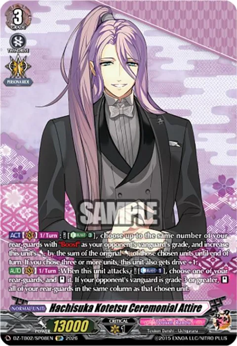 Hachisuka Kotetsu Ceremonial Attire [D-Format]