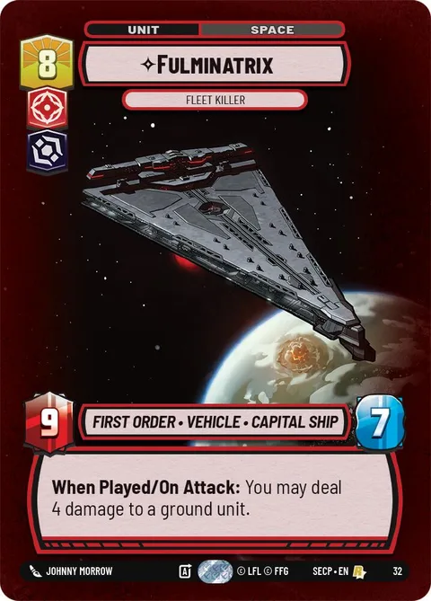 Fulminatrix, Fleet Killer