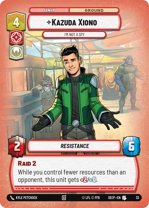 Kazuda Xiono, I'm Not A Spy