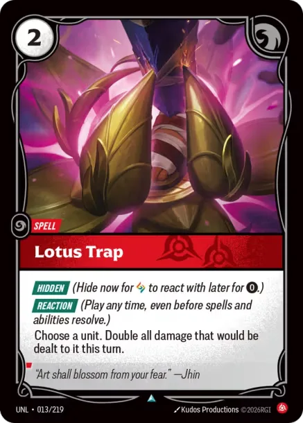 Lotus Trap