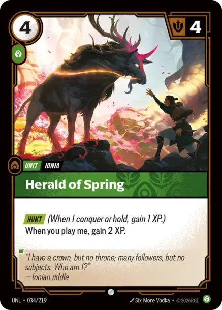 Herald of Spring