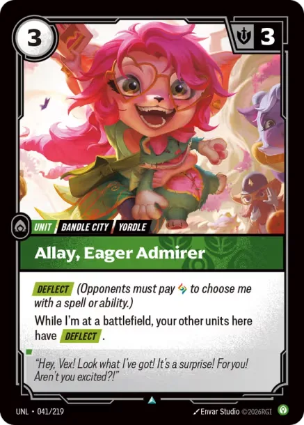 Allay, Eager Admirer