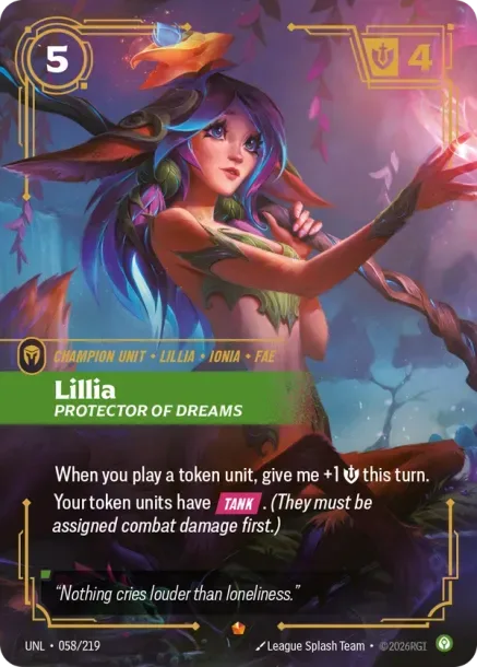 Lillia, Protector of Dreams