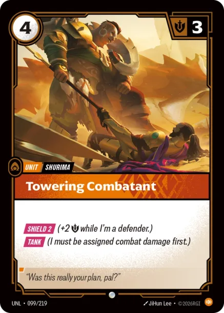 Towering Combatant