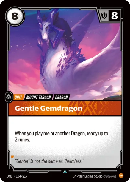Gentle Gemdragon
