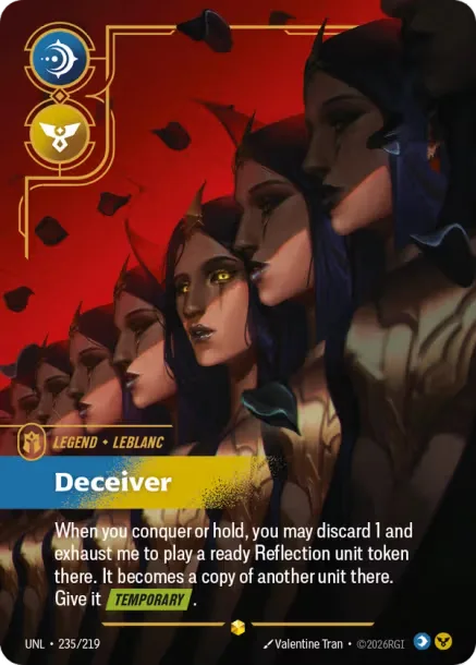 Leblanc, Deceiver