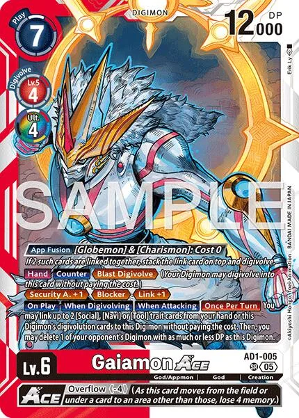 Gaiamon Ace (AD1-005)