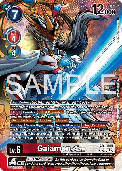 Gaiamon Ace (AD1-005)