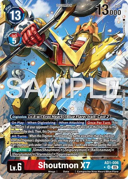 Shoutmon X7 (AD1-006)