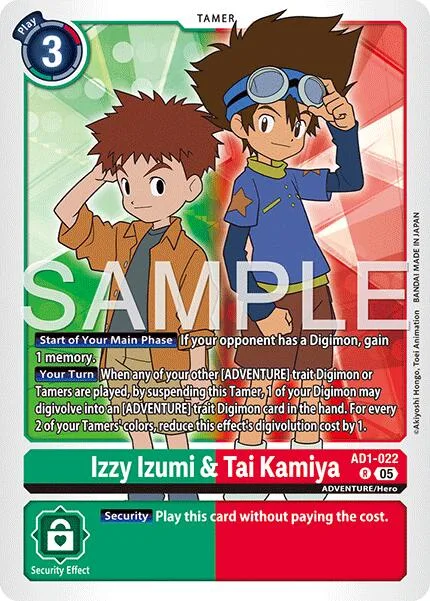 Izzy Izumi & Tai Kamiya (AD1-022)