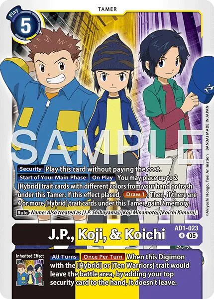 J.P., Koji, & Koichi (AD1-023)