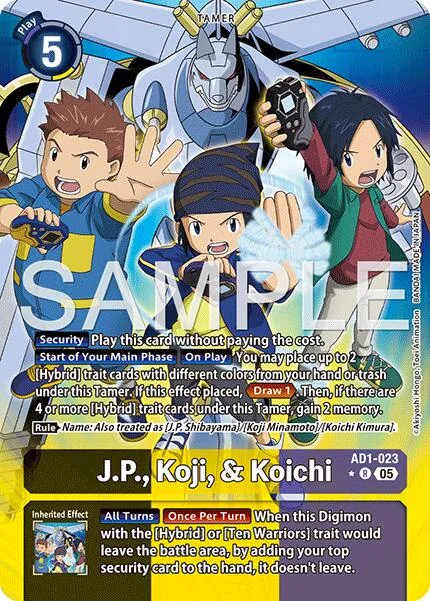 J.P., Koji, & Koichi (AD1-023)