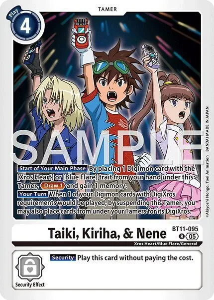 Taiki, Kiriha, & Nene (BT11-095)