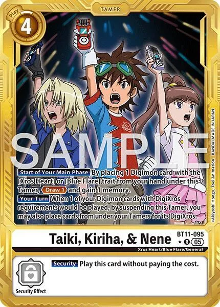 Taiki, Kiriha, & Nene (BT11-095)