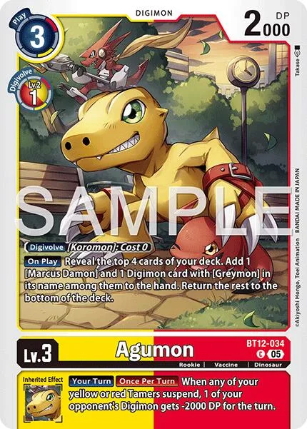 Agumon (BT12-034)