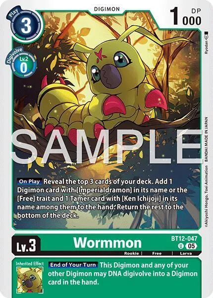 Wormmon (BT12-047)