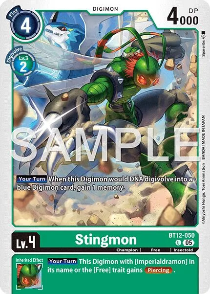 Stingmon (BT12-050)