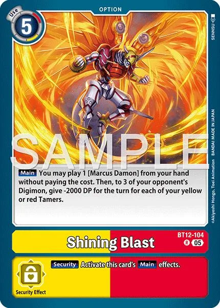 Shining Blast (BT12-104)