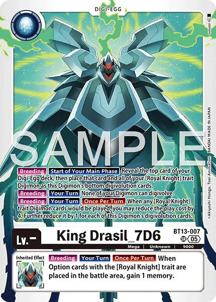 King Drasil_7D6 (BT13-007)