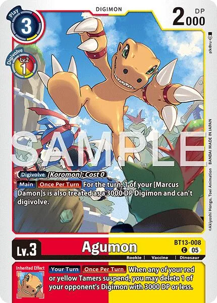 Agumon (BT13-008)