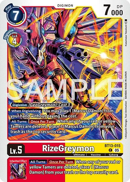 RizeGreymon (BT13-015)