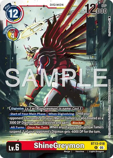 ShineGreymon (BT13-018)