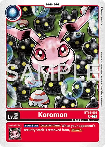 Koromon (BT14-001)