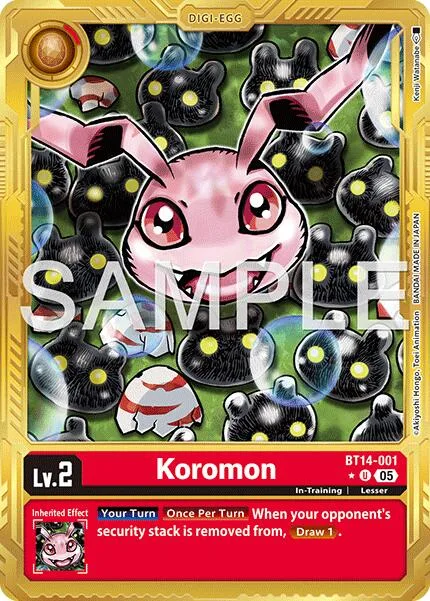 Koromon (BT14-001)