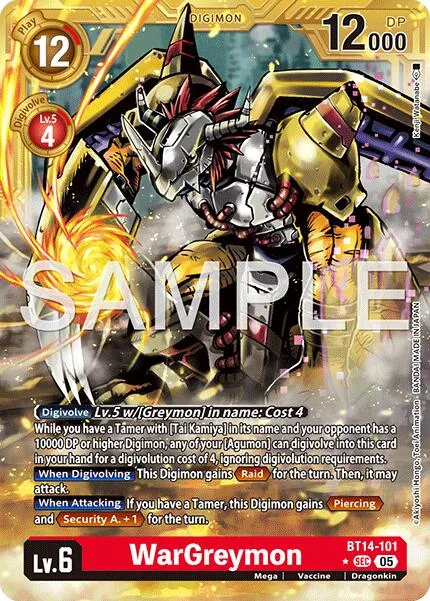 WarGreymon (BT14-101)