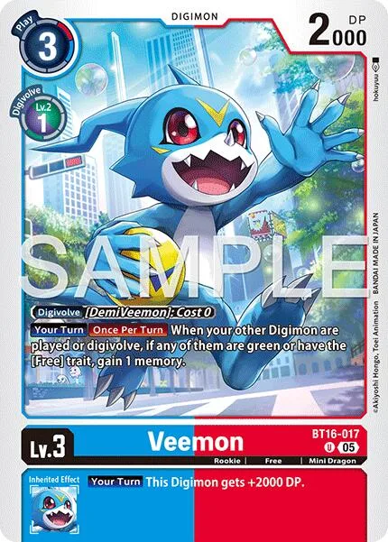 Veemon (BT16-017)