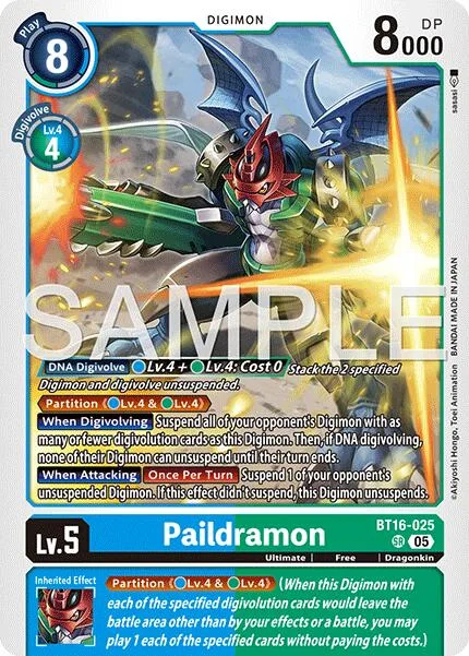 Paildramon (BT16-025)