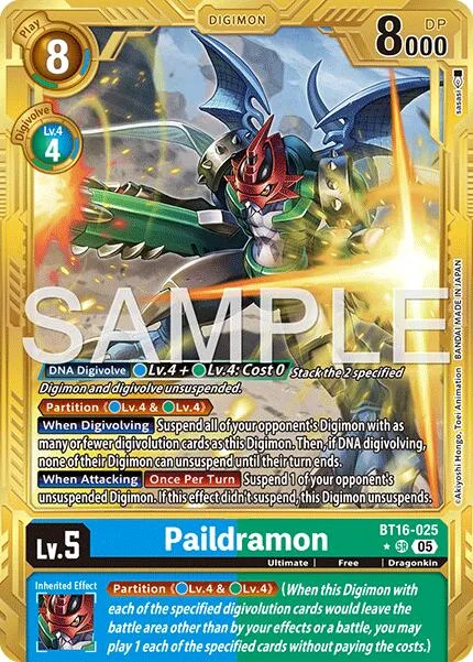 Paildramon (BT16-025)