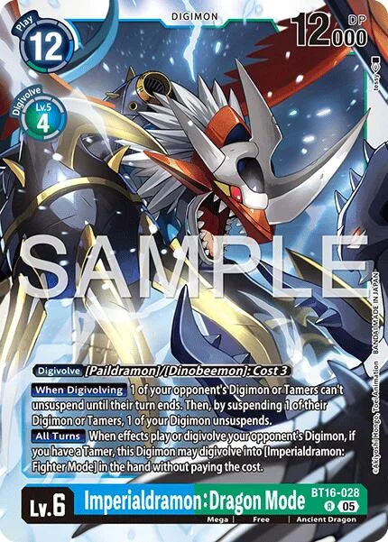 Imperialdramon: Dragon Mode (BT16-028)