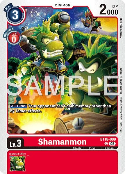 Shamanmon (BT18-009)