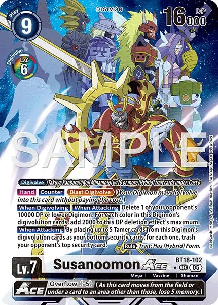 Susanoomon Ace (BT18-102)