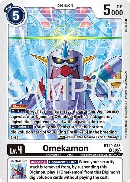 Omekamon (BT20-083)