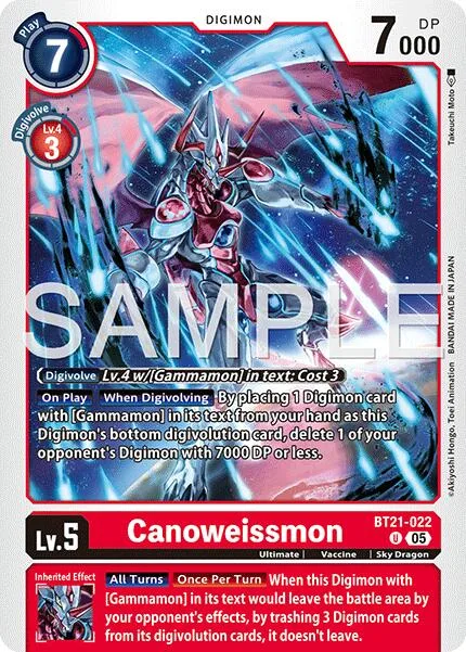 Canoweissmon (BT21-022)
