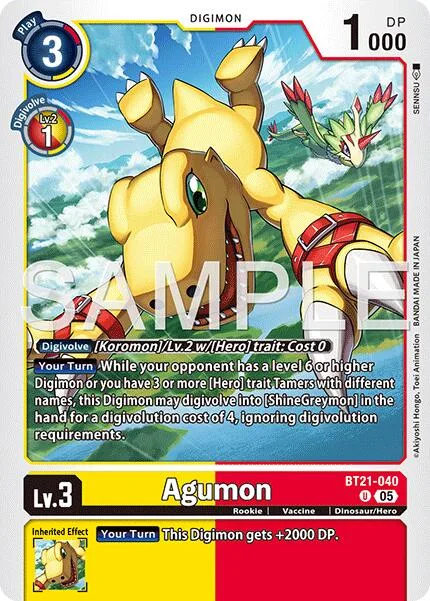 Agumon (BT21-040)
