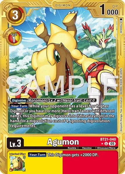 Agumon (BT21-040)