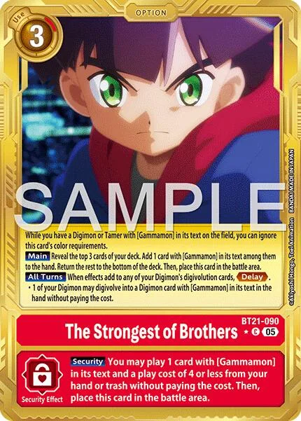 The Strongest of Brothers (BT21-090)