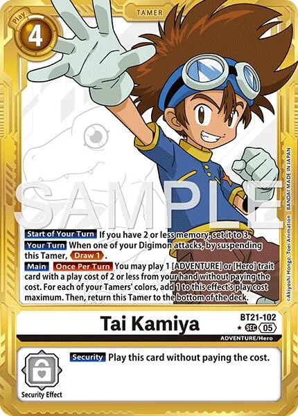 Tai Kamiya (BT21-102)