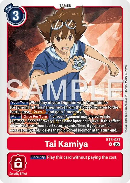 Tai Kamiya (BT6-087)