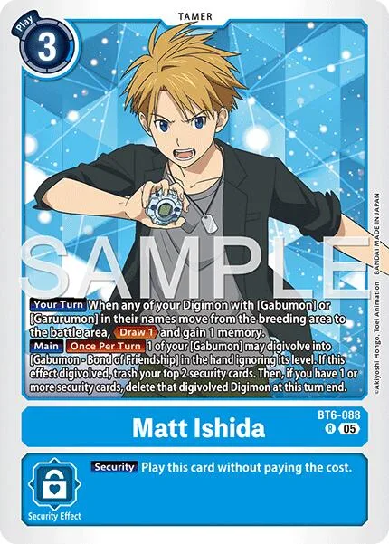 Matt Ishida (BT6-088)