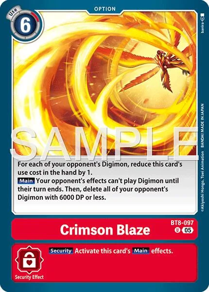 Crimson Blaze (BT8-097)
