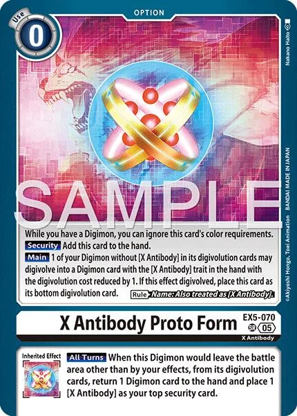 X Antibody Proto Form (EX5-070)