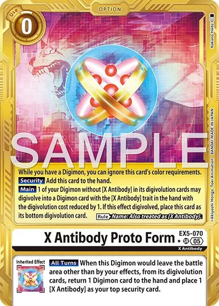 X Antibody Proto Form (EX5-070)