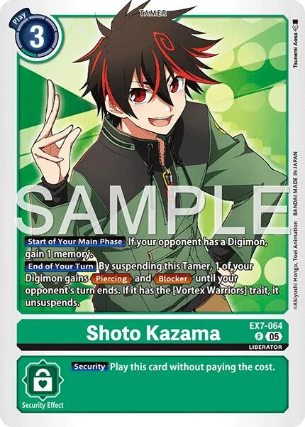 Shoto Kazama (EX7-064)