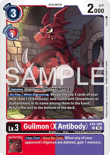 Guilmon (X Antibody) (EX8-009)