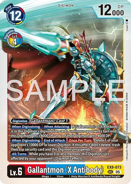 Gallantmon (X Antibody) (EX8-073)